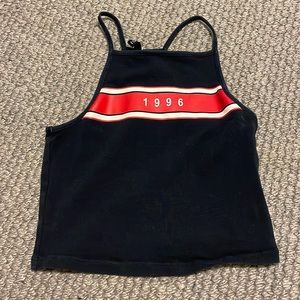 cropped tank top